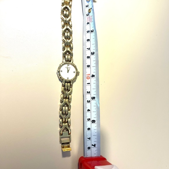 Ladies Raymond Weil 18K Gold Plated Watch - Picture 4 of 8